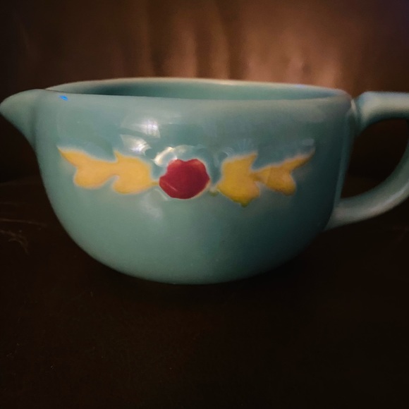 Coors rosebud plate and pouring dish - Picture 8 of 10